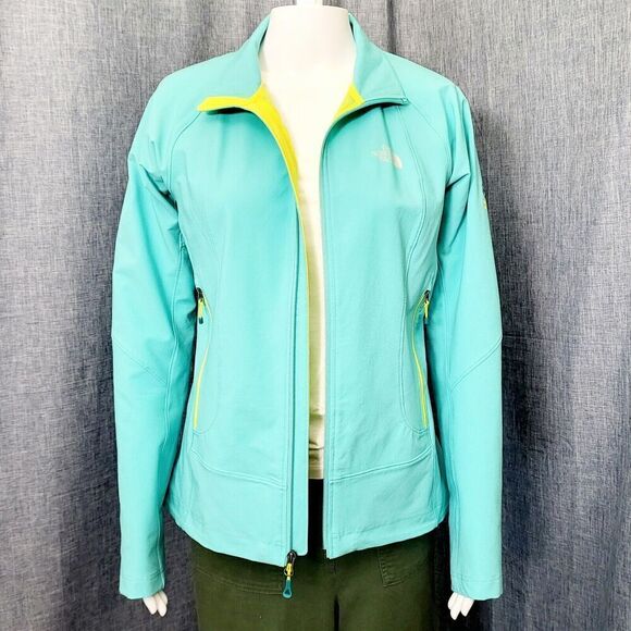 The North Face Summit Series Windstopper Jacket Teal Mint Green Women's M - Picture 1 of 16